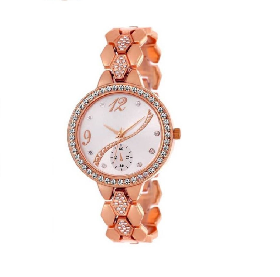 RPS FASHION WITH DEVICE OF R Analogue White Dial Watch for Women (B07FNR7J1W) Amazon Price History, Amazon Price Tracker