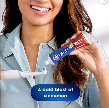 Crest Plus Complete + Whitening Cinnamon Rush Expressions 5.4 oz 2 Boxes