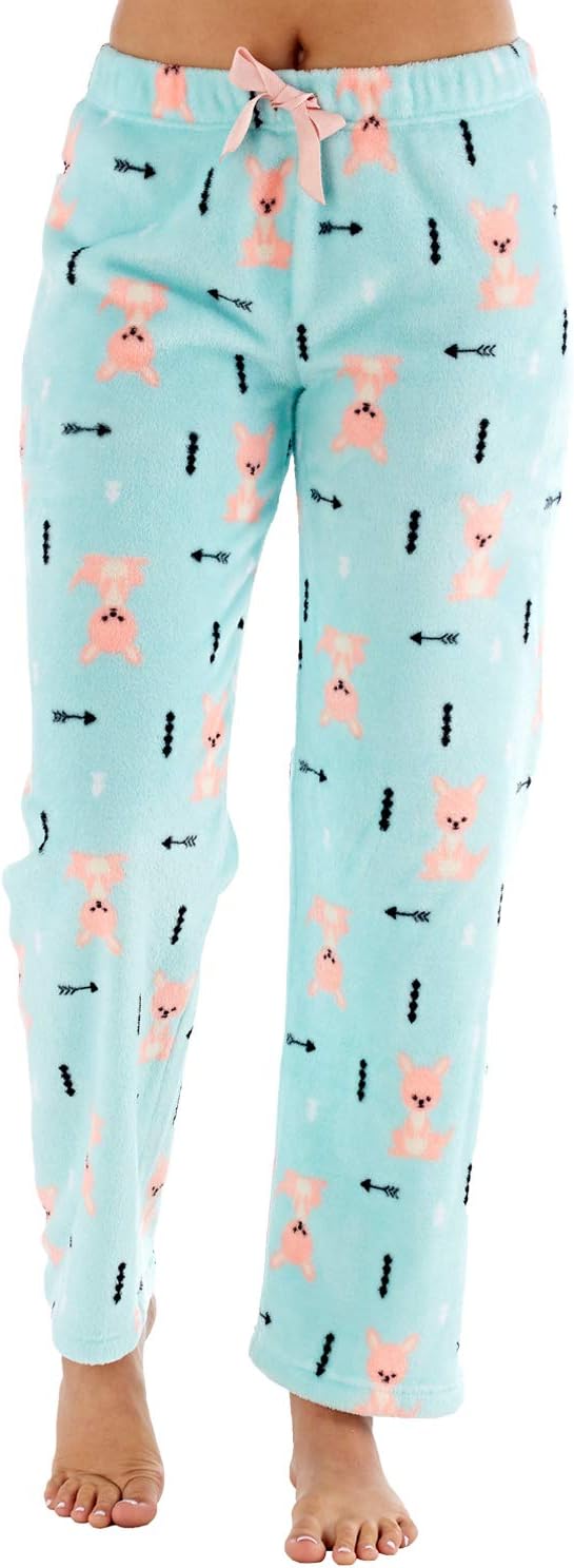 Selena Secrets Ladies Lounge Pants Blue Fox - 8/10