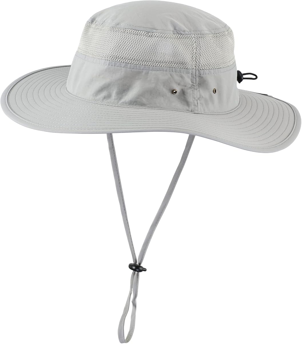 Home Prefer UPF 50+ Sombrero para el sol para hombre Sombrero de ala ancha Sombrero con protección UV para hombre Mujer Playa Safari Jardinería Golf Pesca