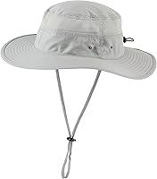 Home Prefer UPF 50+ Wide Brim Bucket Sun Hat for Men Women - UV Protection for Beach Golf Fishing Gardening