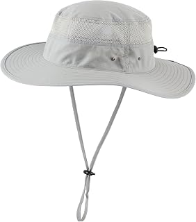 Home Prefer UPF 50+ Wide Brim Bucket Sun Hat for Men Women - UV Protection for Beach Golf Fishing Gardening