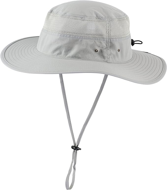 Home Prefer Men’s Sun Hat Polyester, well-made, breathable and lightweight