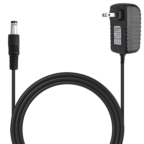 Miniatura 1 de Cable de fuente de alimentación de 9 V 3 A, 27 W, entrada de adaptador de CA de repuesto AC100-240V a CC 9Volt 3A Cargador de respaldo de 5.5