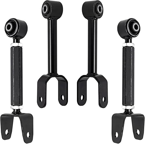 Miniatura 201 de Detroit Axle - Kit de suspensión frontal de 4 piezas para Chevrolet Aveo5 Aveo Pontiac G3 Wave Wave5 Suzuki Swift+, 2 brazos de control inferiores,