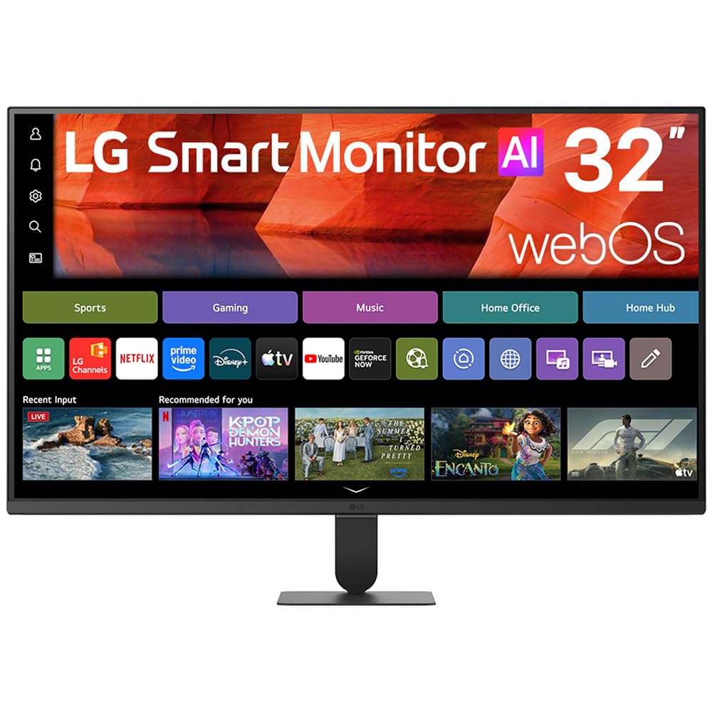 Lg Dark 32U501sb-B 32" Ips Full Hd Smart Ai Monitor�