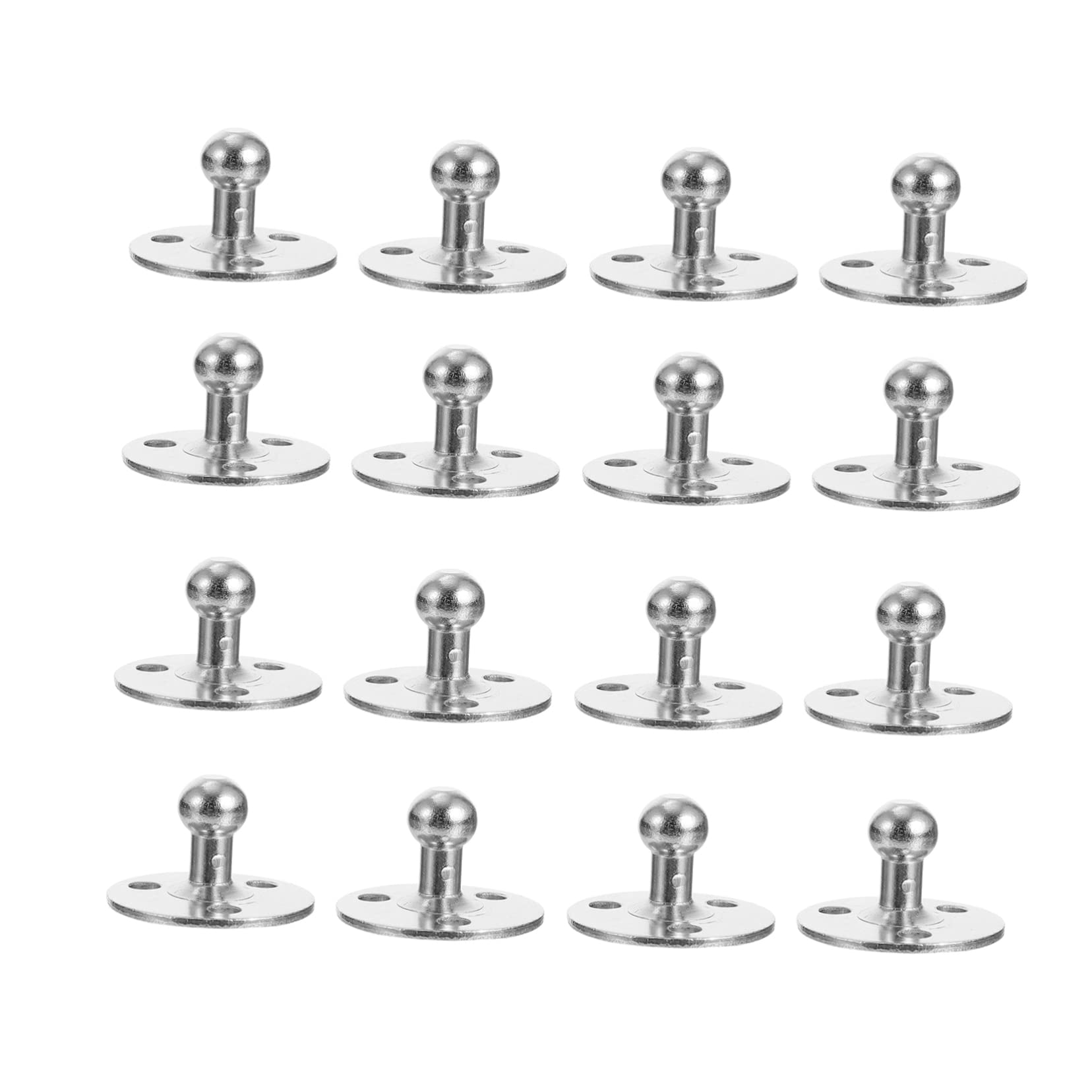 Balacoo Lift Support Base Gas Spring Mounting Bracket 3-Hole Round for Auto Outdoor Use