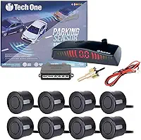 SENSOR PADRAO 8 PONTOS TRASEIRO E FRONTAL PRETO BRILHO