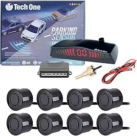 SENSOR PADRAO 8 PONTOS TRASEIRO E FRONTAL PRETO BRILHO