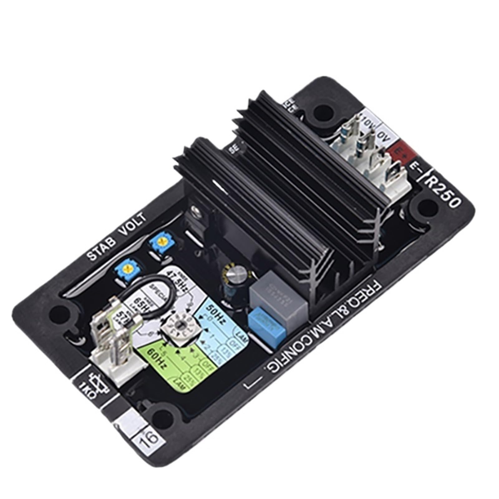 CSKWLLNBC 1pcs R250 AVR Replacement Automatic Voltage Regulator Brushless Generator Parts