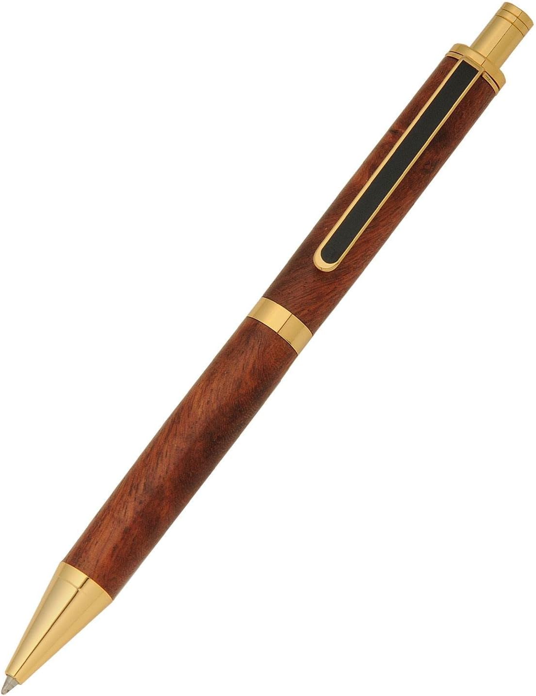 Penn State Industries PKPENXXBT Slimline Pro Gel Writer Click Pen Kit Woodturning Project (5, Gun Metal)