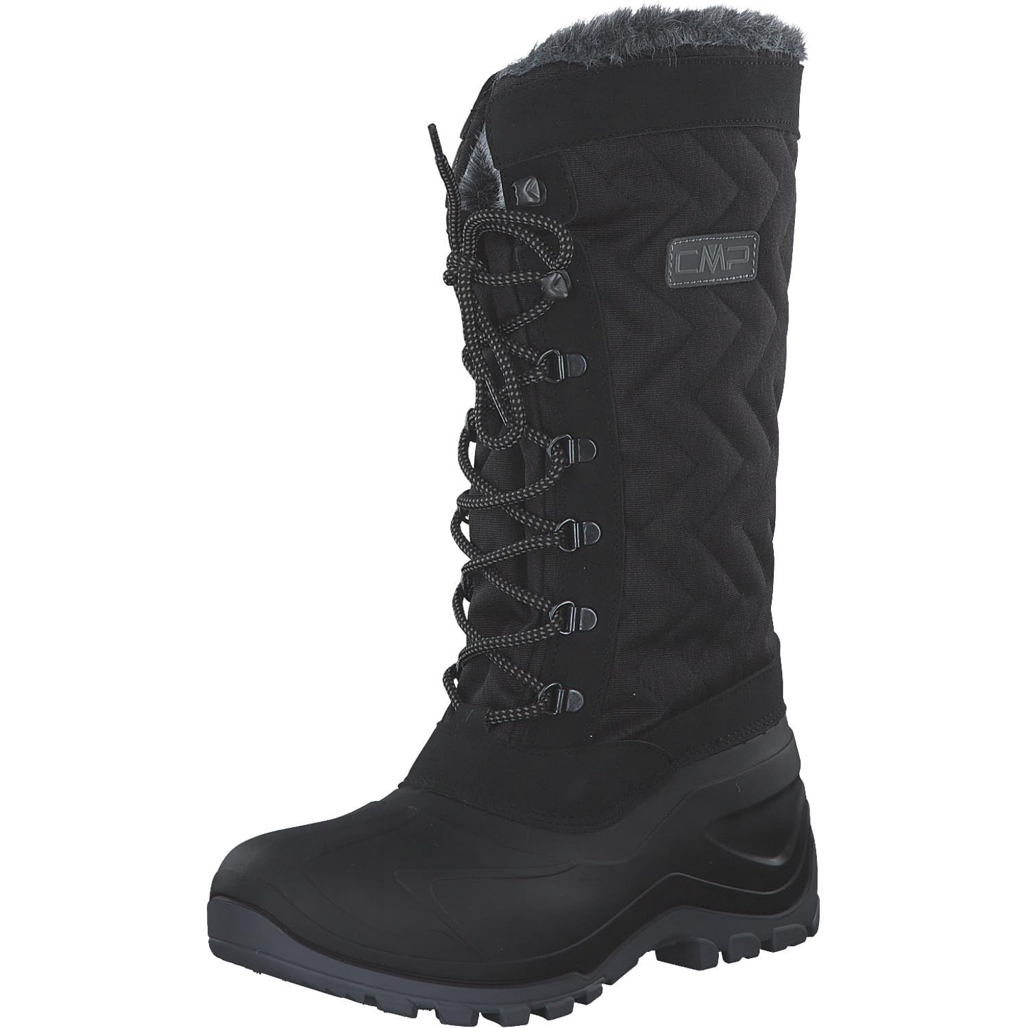 CMP Womens Nietos Wmn Snow Boots, Nero Mel. UK 8