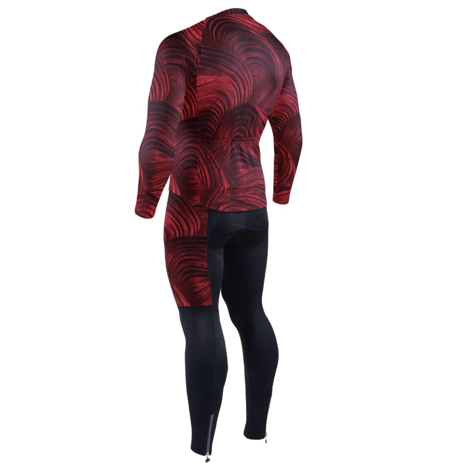 Radtrikot mit Taschen, schnell trocknend, für Herren, 3D-gepolstert