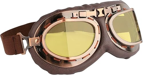 GGBuy Gafas de piloto vintage antiniebla, a prueba de polvo, ATV, todoterreno, casco de motocicleta, gafas protectoras para montar motocicletas, disponible en Yaxa Colombia