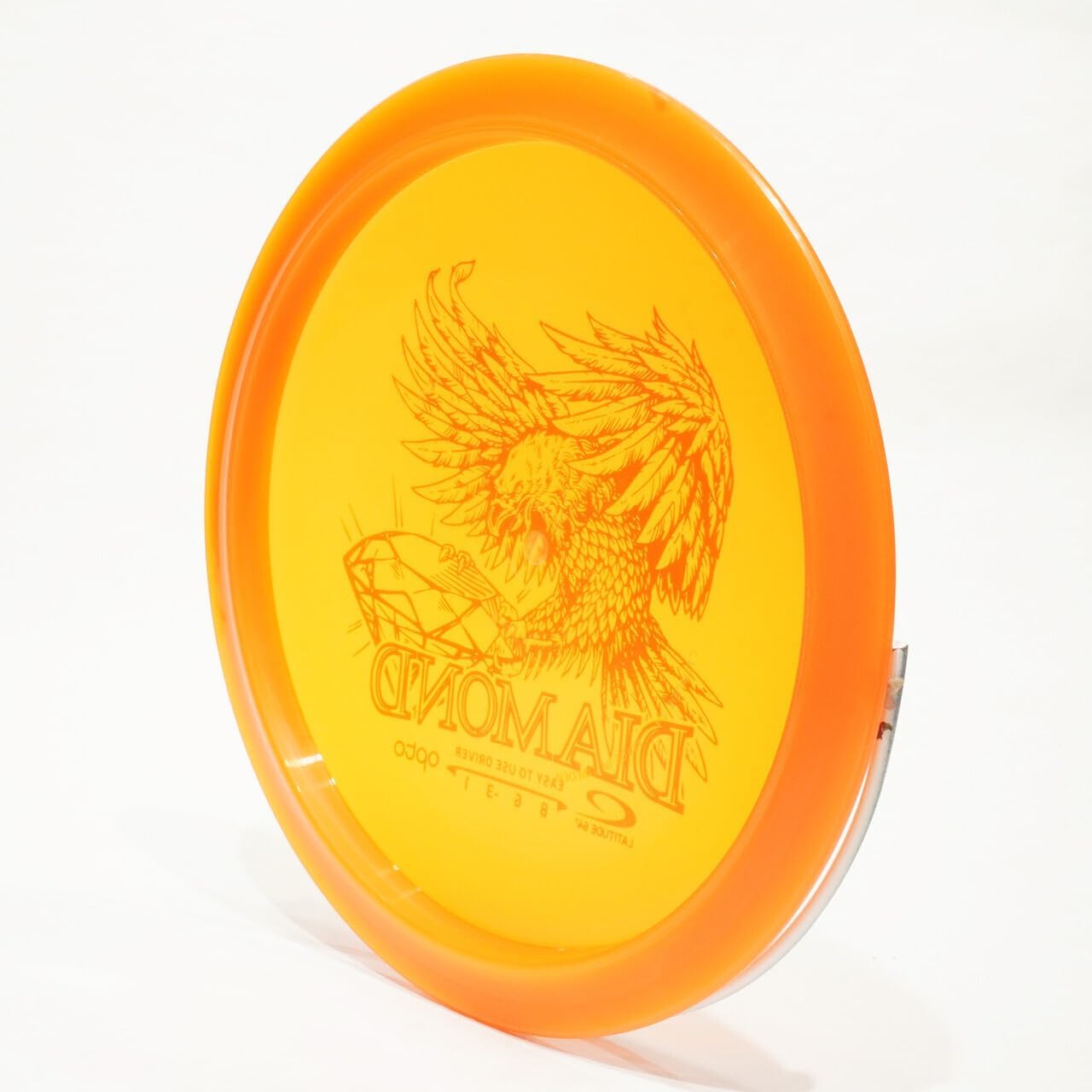 Latitude 64 Diamond (Opto) Driver Golf Disc, Pick Weight/Color [Stamp & Exact Color May Vary] Pink 159 Grams or Less