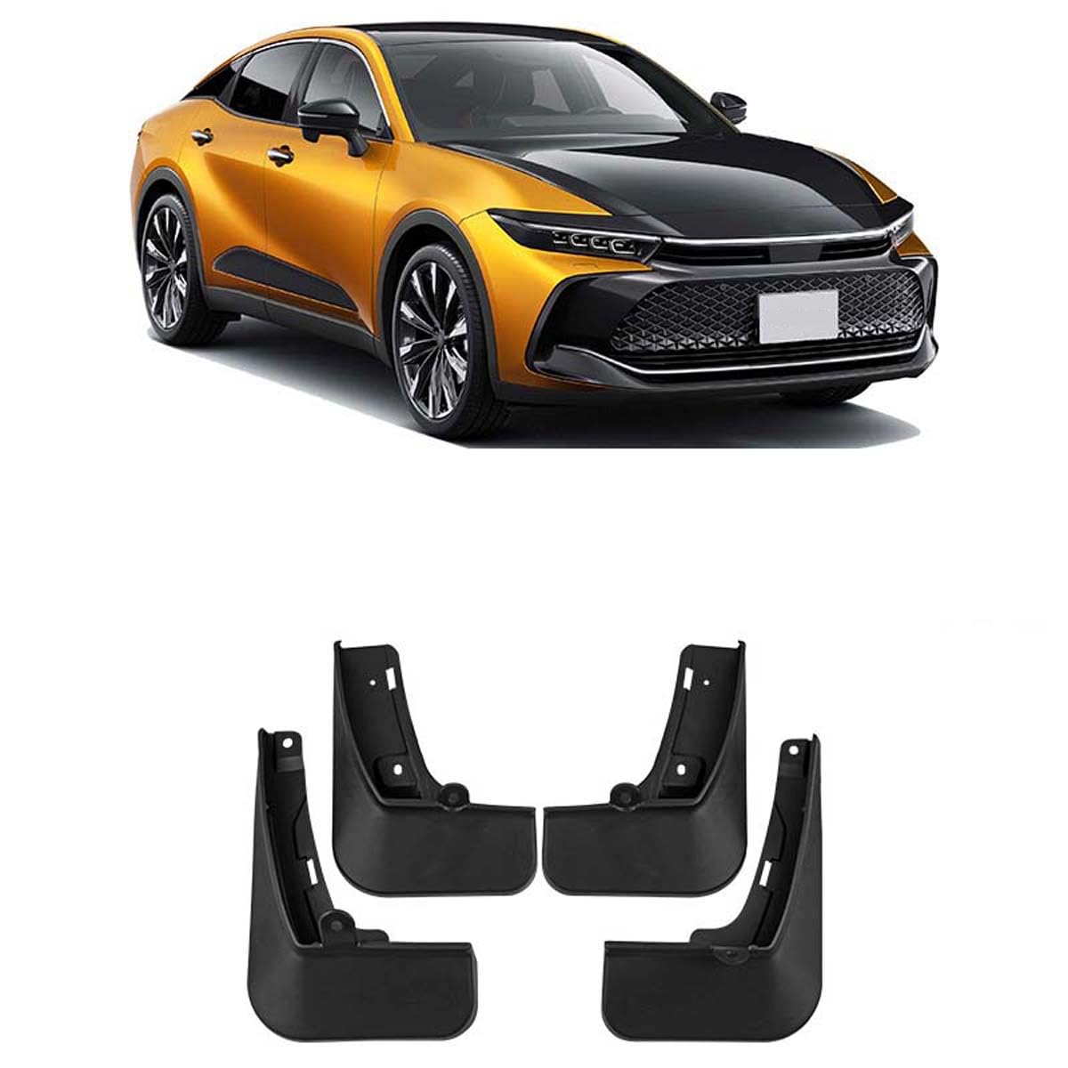 Garde-Boue Voiture Évite Rayures et Boue sur Toyota Crown 2023
