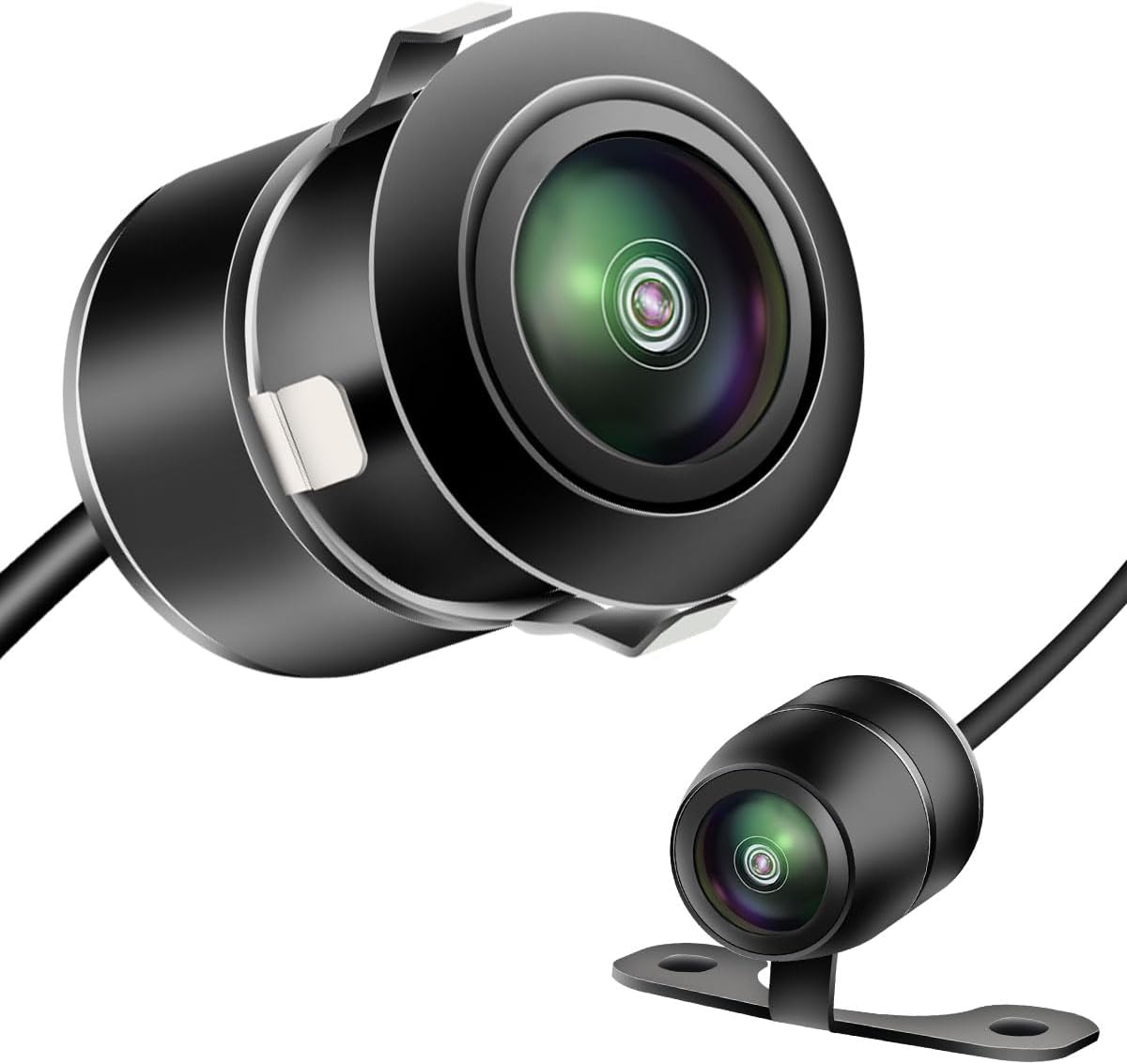 AHD 1080P Backup Camera, Universal Flush Mount Reverse Rear