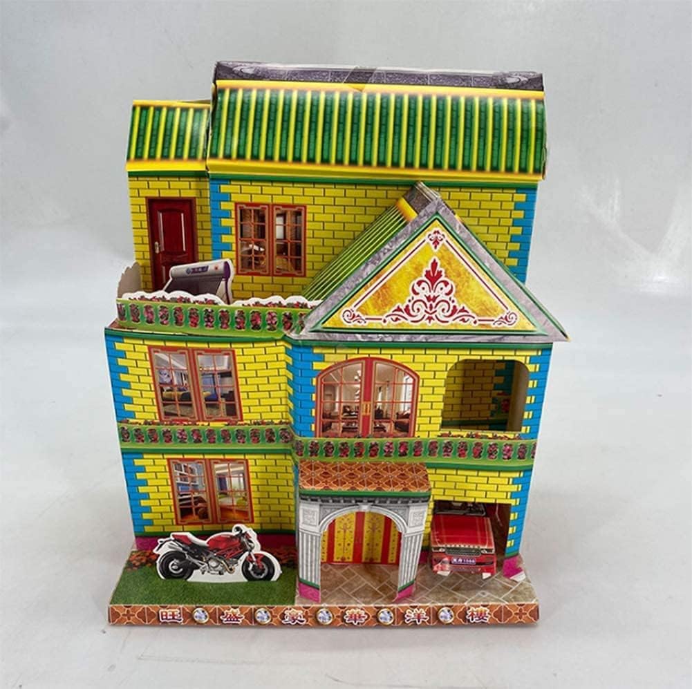 中国シニア製品大勢力燃焼犠牲燃焼マネーサプライペーパーヴィラ-中国のフライドペーパー