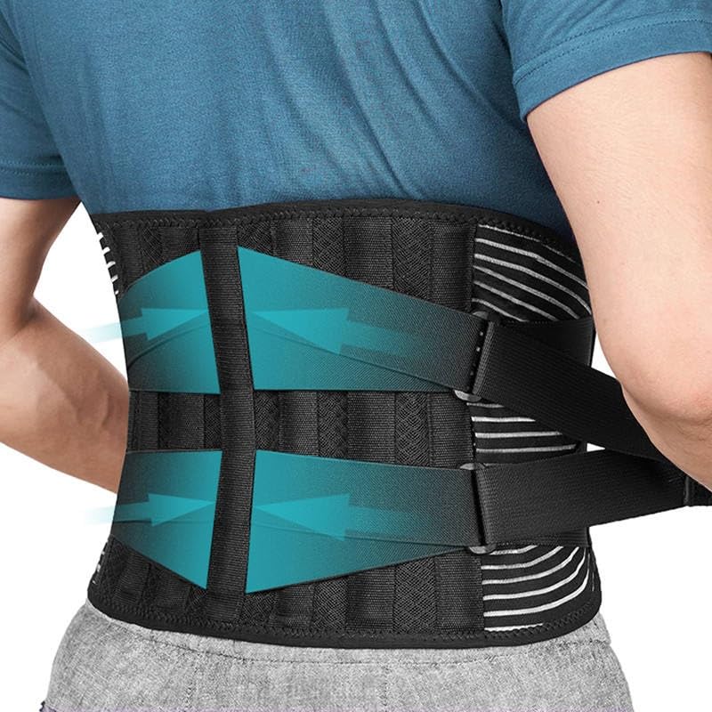 Ceinture orthopédique dos pour hernie et sciatique au bureau