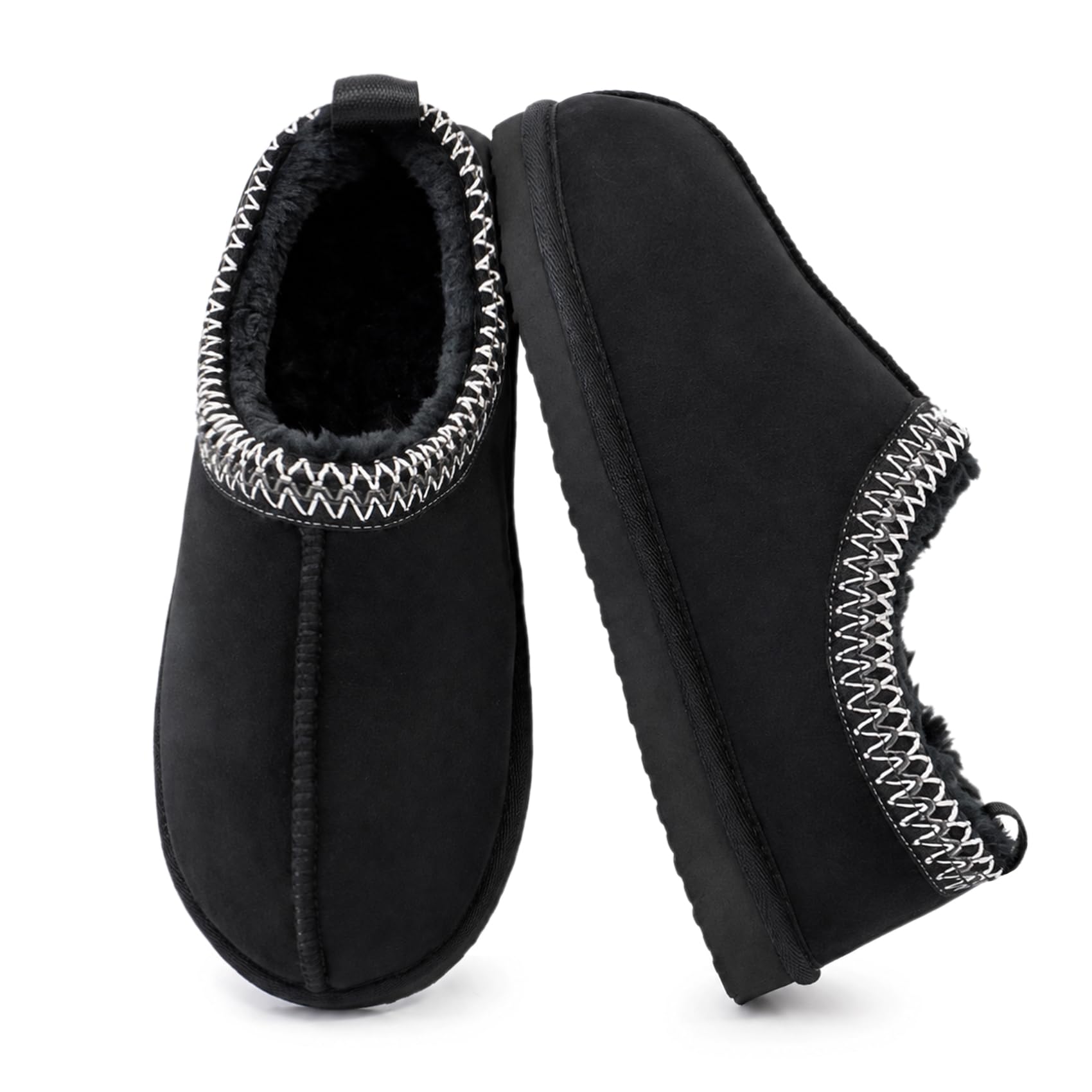 Women's Fuzzy Slippers Cozy Memory Foam House Shoes
