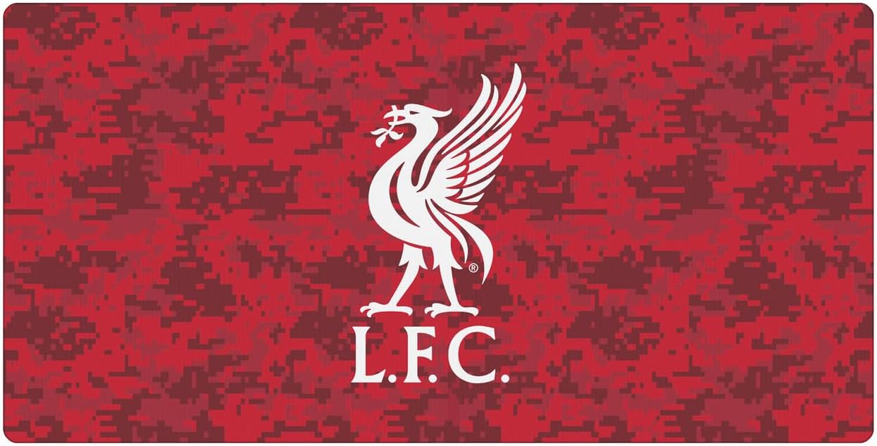 Head Case Designs Officially Licensed Liverpool Football Club Digital Camou Liverbird Graphics 23.62 x 11.81 x 0.12 inches (600 x 300 mm) - L Gaming Office Desk PC Keyboard Mouse Mat Pad