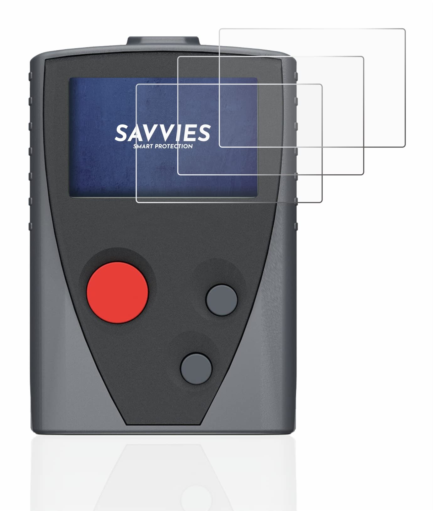 2x pellicola protettiva per Swissphone TRIO - antiriflesso, antibatterica, silk-matt, protezione dello schermo premium