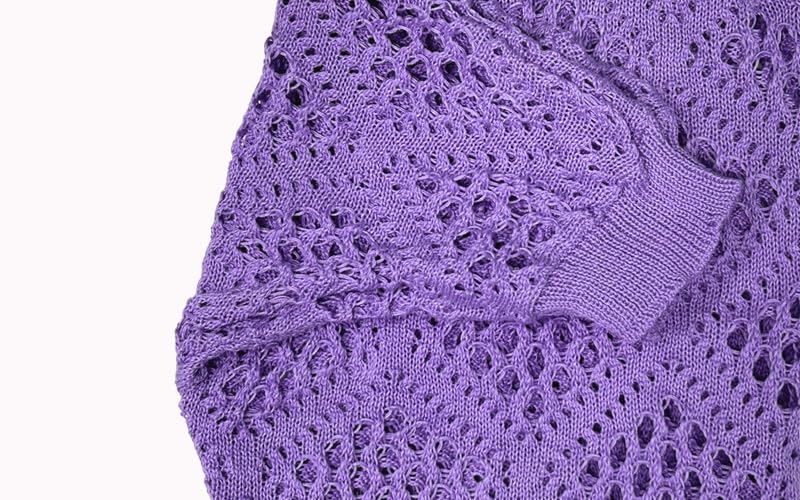 Image of NASKY Womens Crochet Top Summer Fashion 2026 - Sexy 3 /4 Batwing Sleeve Knit Sweater