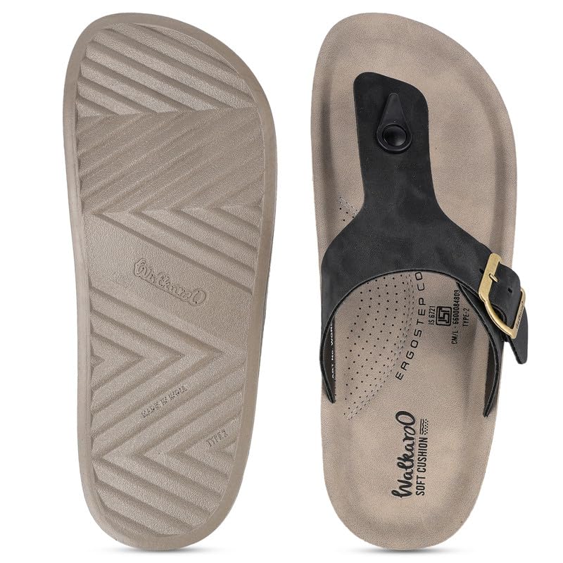Image of WALKAROO Men's Fashion Sandal with Cushion Insole and Lightweight for Casual Footwear - WGR53246