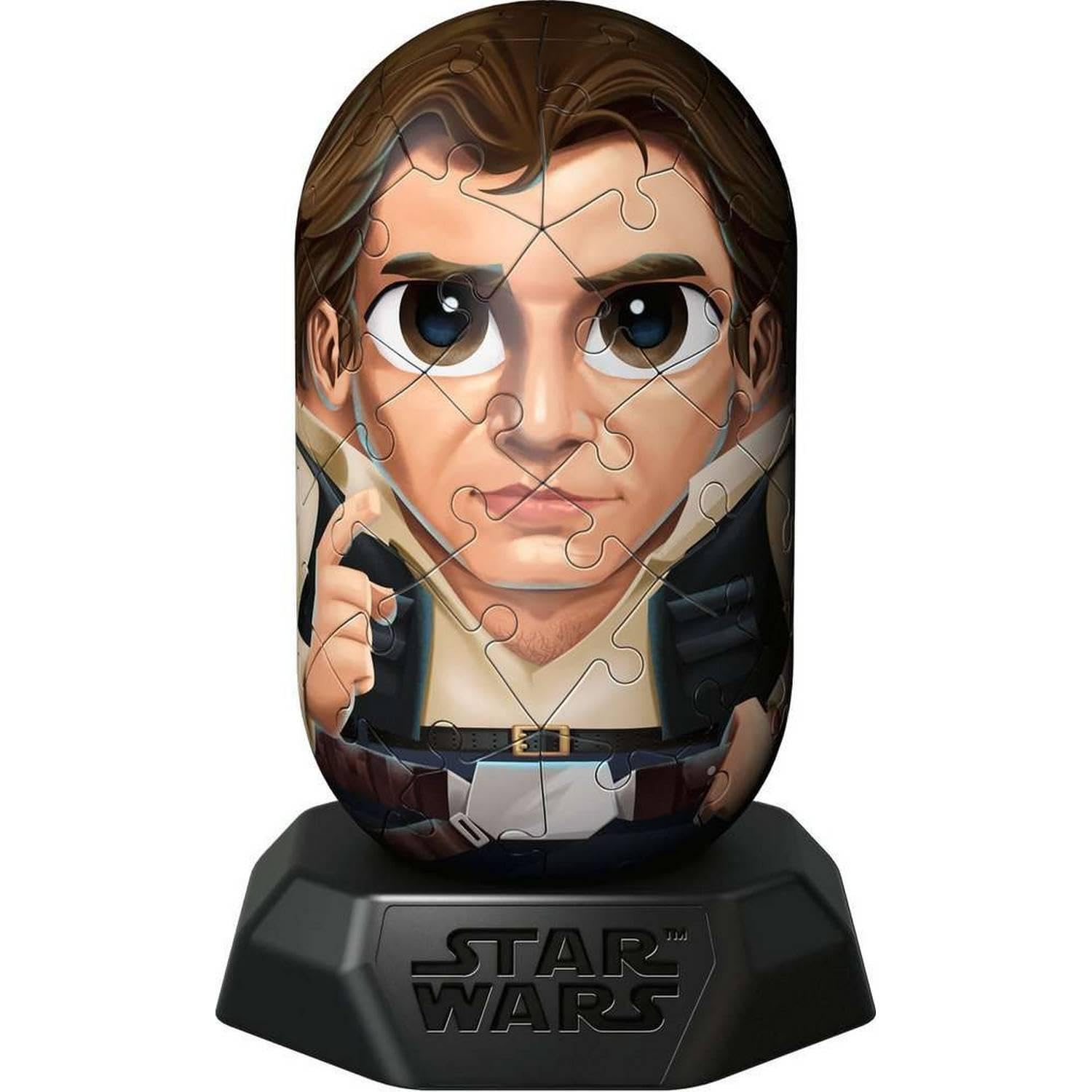 Ravensburger Hylkies: Star Wars Sammelfiguren zum selbst zusammenbauen - Figur #19 - Han Solo - Aufbauen, Verlieben, Sammeln - Mini-Figuren für Fans von Star Wars