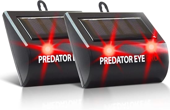 ASPECTEK Predator Eye PRO Solar Animal Repeller, 2 Pack