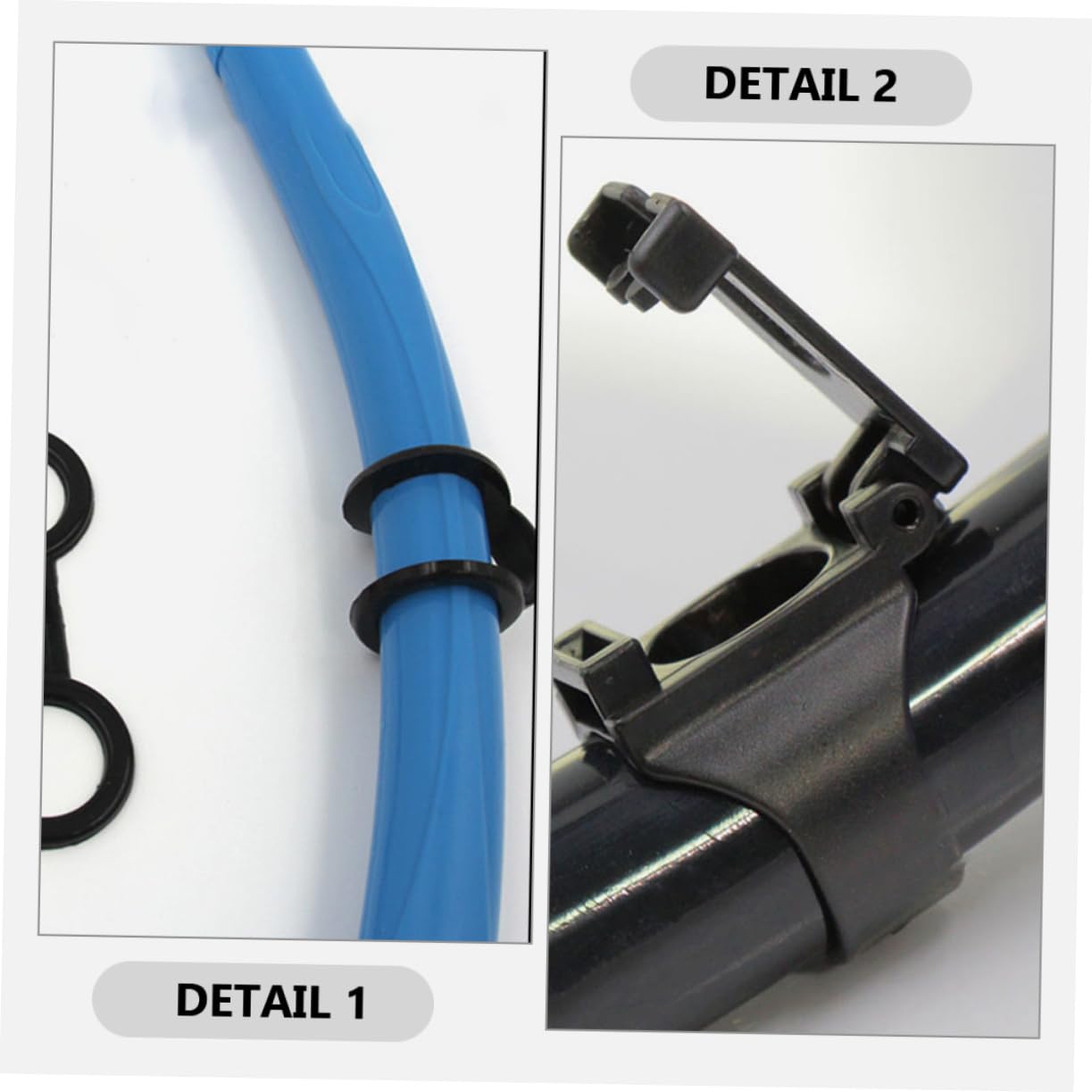 Supporto Boccaglio Per Snorkeling | Sgancio Rapido | Universale Per Maschere Subacquee