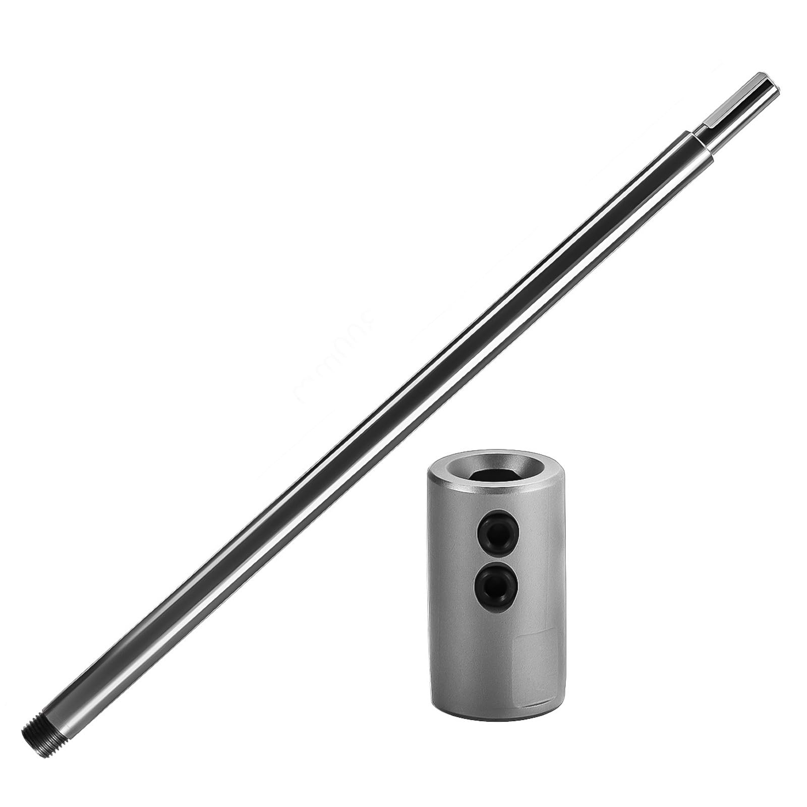 Professional Locking Extension Rod for Stable Power Tool in Heavy Duty Drilling Operations High Strength Adapter Hole Cutter Adapter Triangular Extension Rod Double Screw Fixation