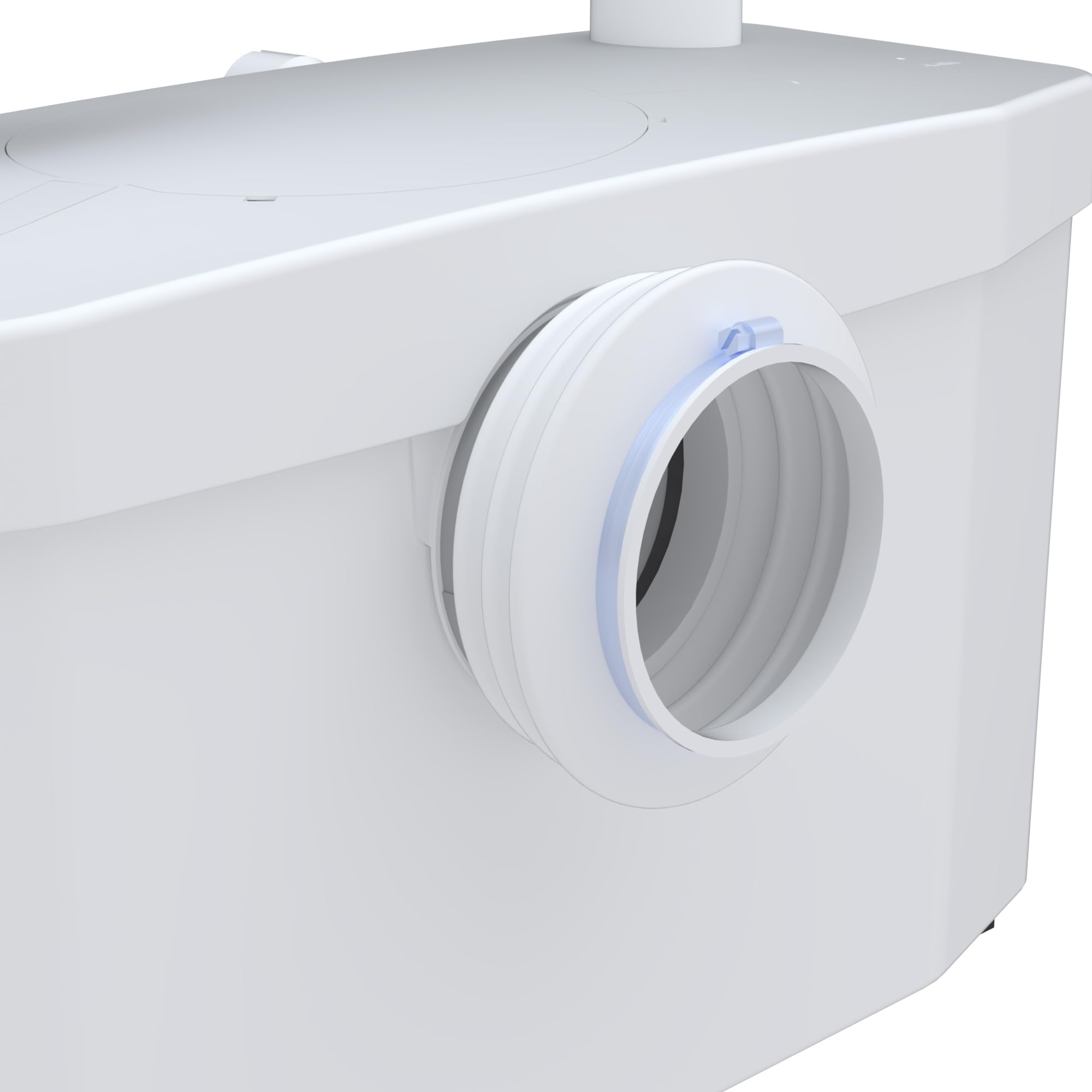SFA Sanimoueur Saniplus Up - Trituradora de inodoro para baño completo con inodoro, gran capacidad, instalación discreta, fácil mantenimiento, 52,6 x 23,5 x 32,9 cm - 400 W - Made in France