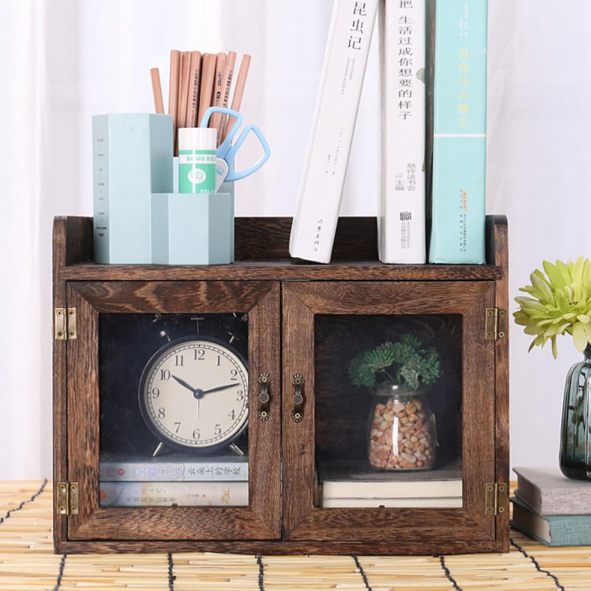 Toddmomy Holz als Aufbewahrungsbox für Zuhause mit Deckel aus Holz Brotkasten Fein Verarbeitet mit Glatter Oberfläche für Kleinigkeiten in Küche und Bäckerei