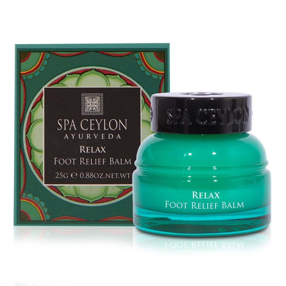 Sponsored Ad – SPA CEYLON RELAX Foot Relief Balm | Instant Cooling & Soothing | relief for tired & fatigued feet | Hydrating | 100% Natural | Suitable for all skin types
