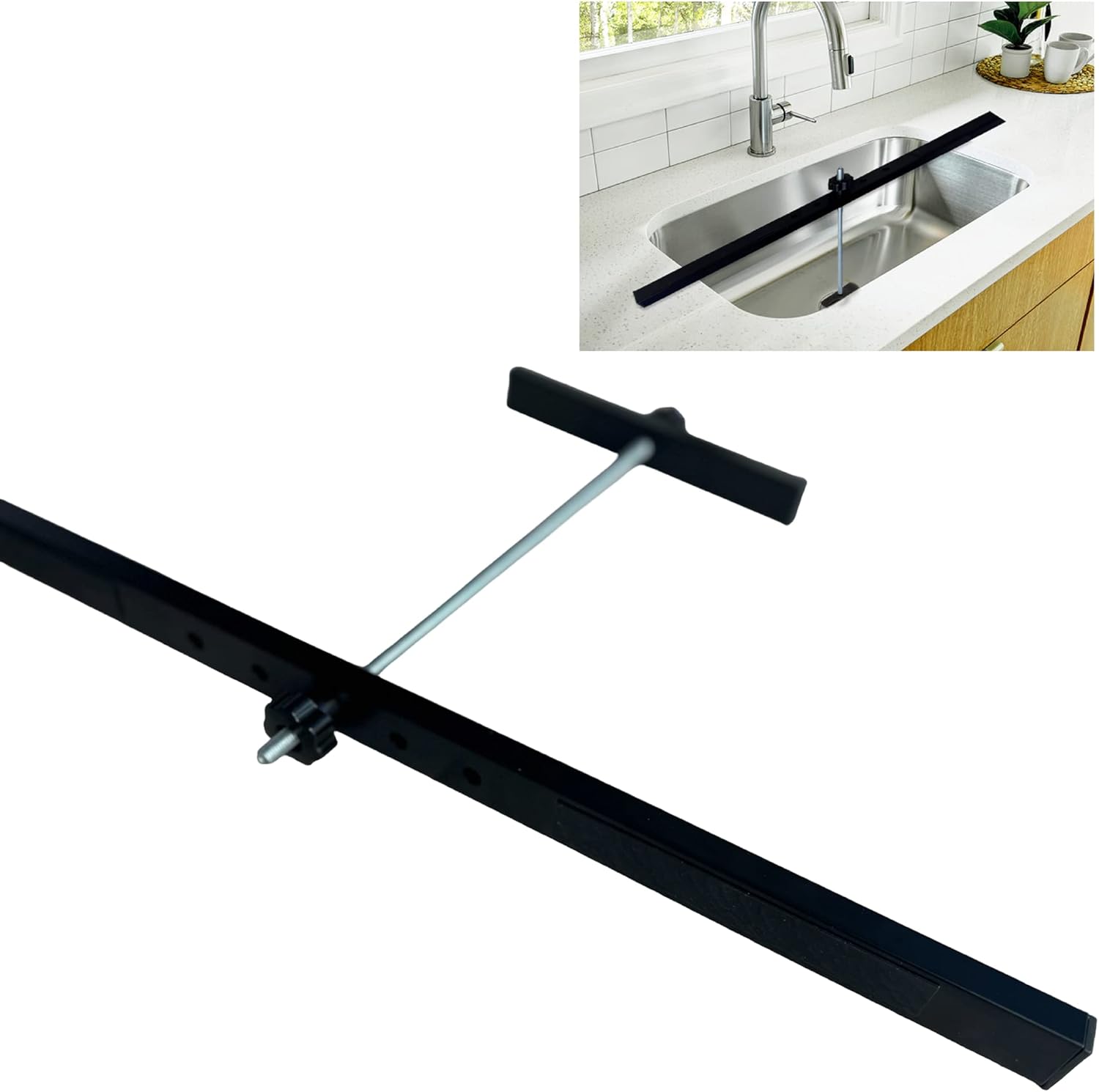 Clear Style Sink Installation Tool, Steel Kit For Sink