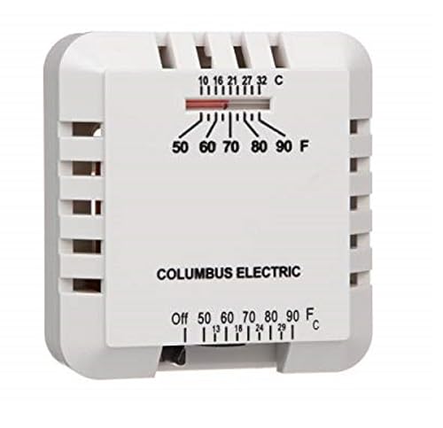 TPI Corporation RK120EAA Low Voltage Wall Mount Thermostat