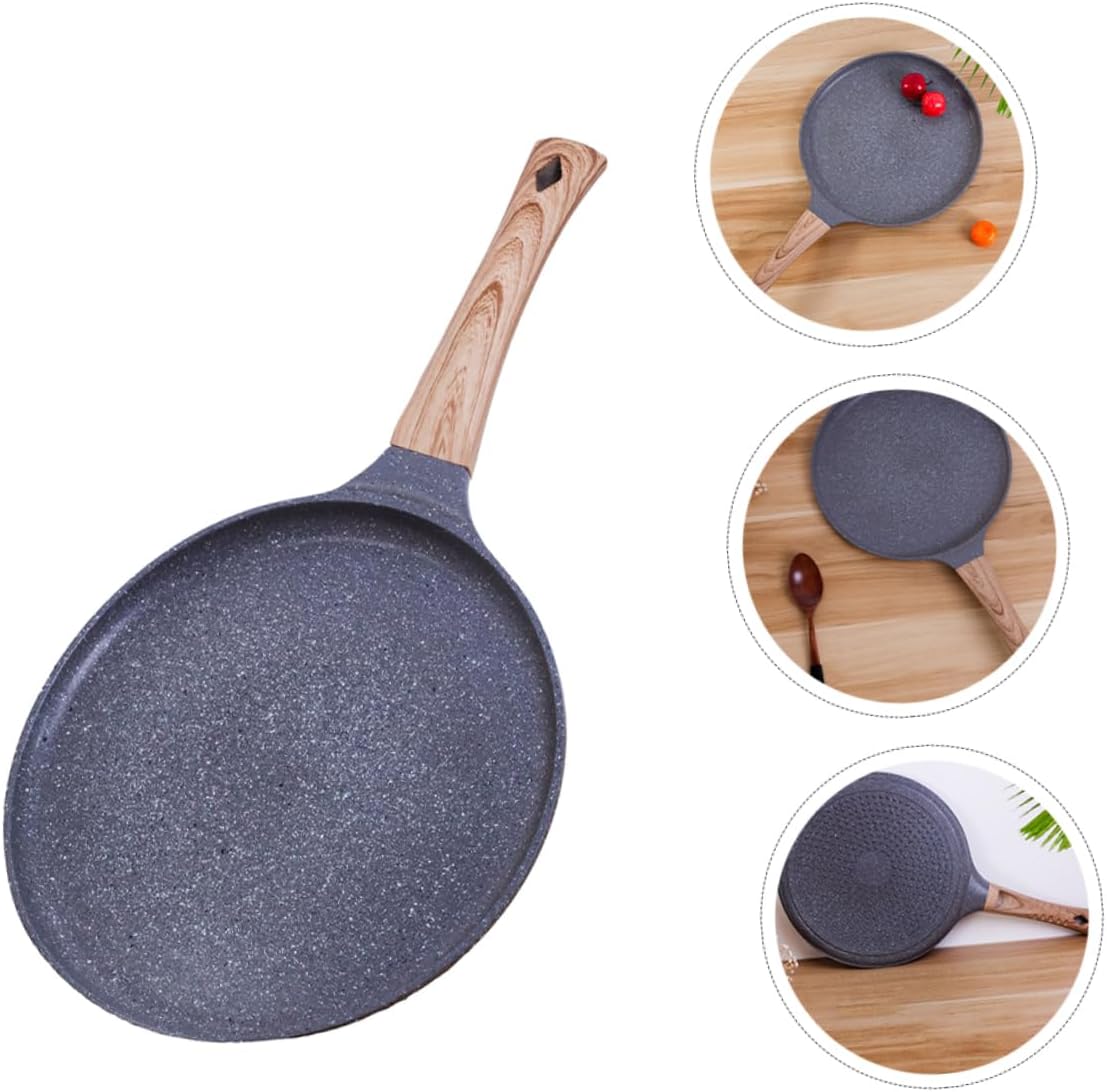 Zerodeko 1pc Non-stick Frying Pan Skillet for Household Cooking Easy-release Omelette Pan Sturdy Handle Versatile Nonstick Cookware for Everyday Use