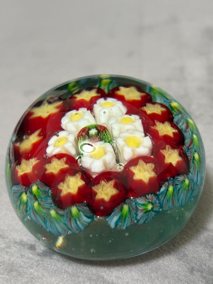 ムラノ murano ヴェネチアングラス ペーパーウェイト 19 ベネチアン