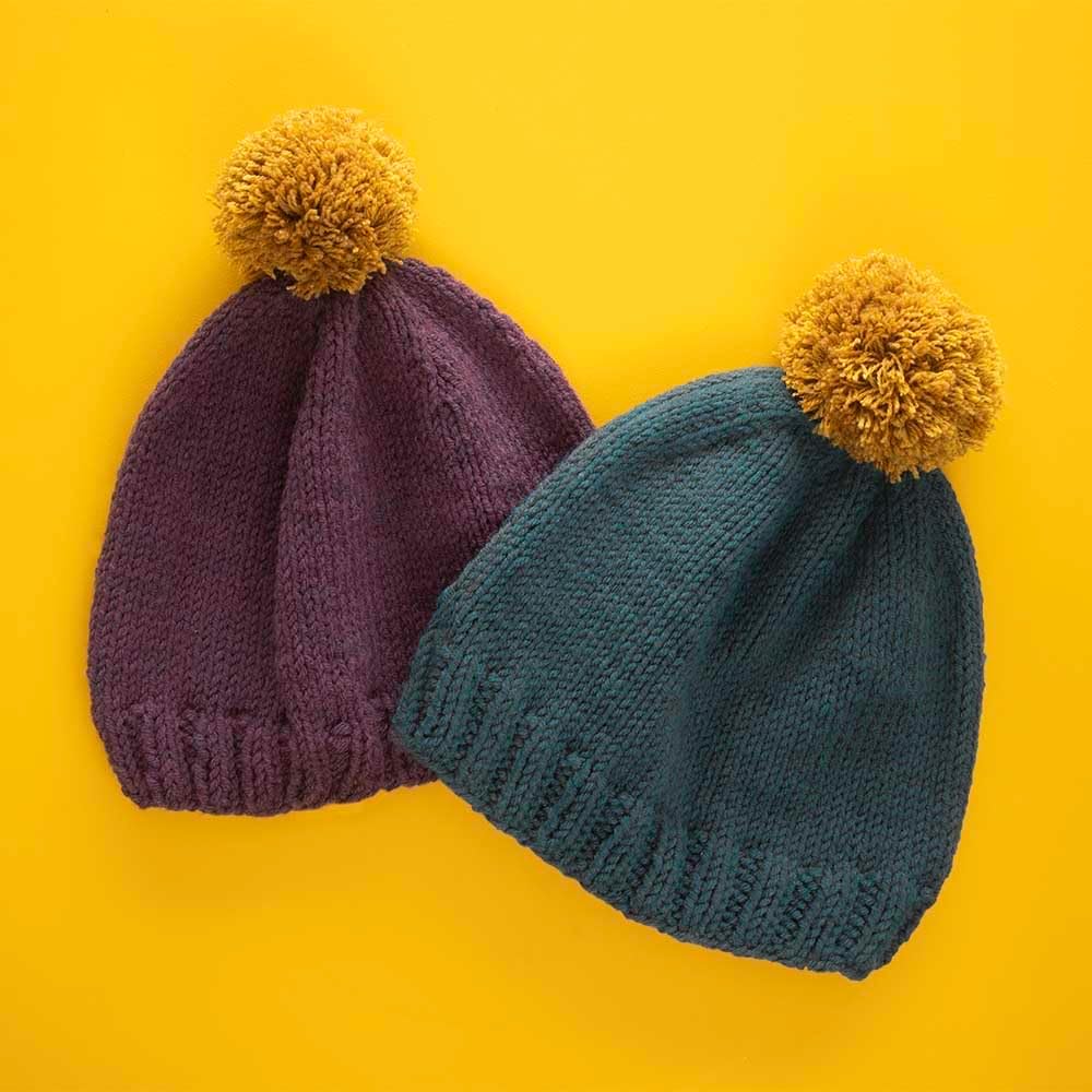 Scheepjes Basic Bobble Beanie Knit Kit 1pc