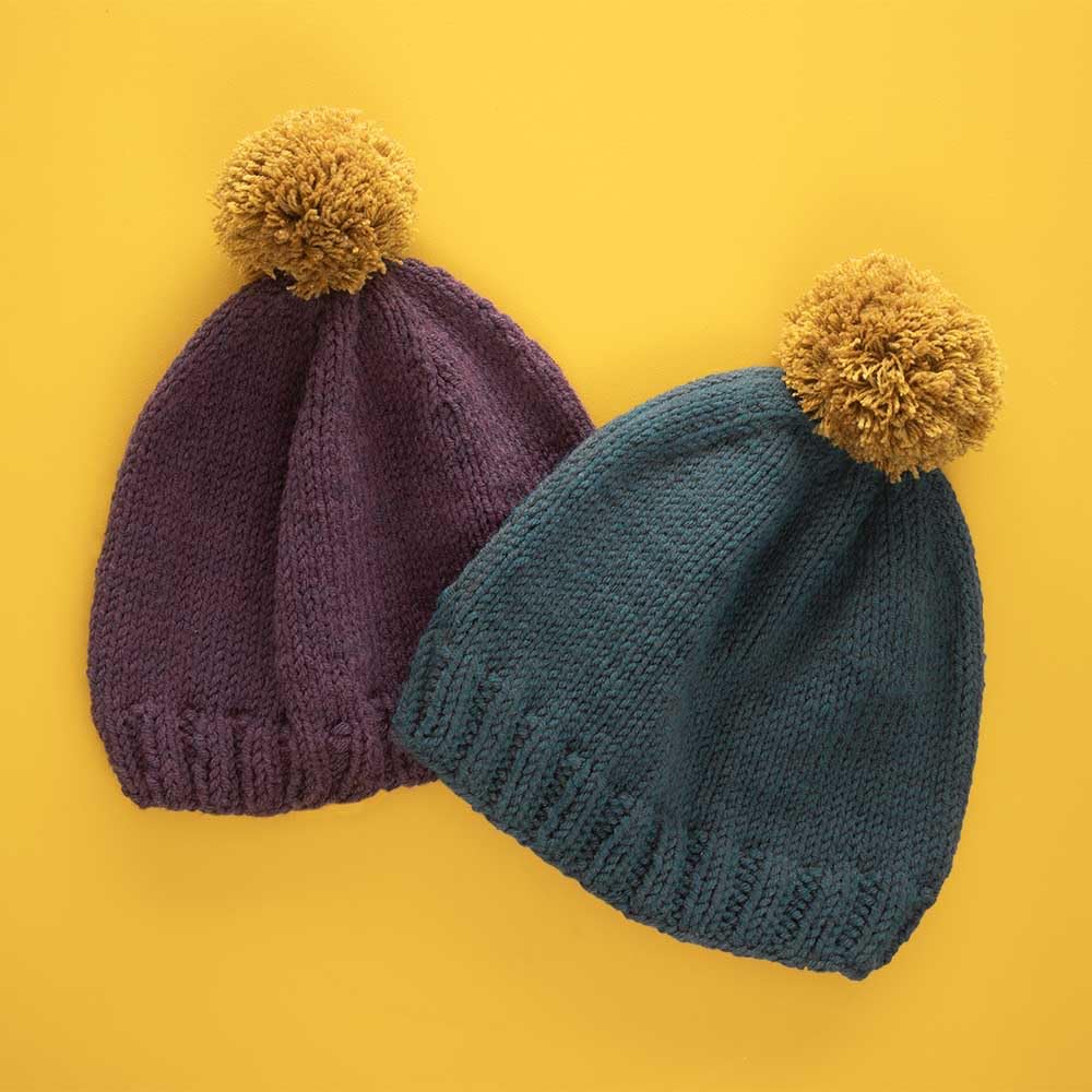 Scheepjes - Scheepjes Basic Bobble Beanie Knit Kit - 1 Set, Multicolour - Image 2