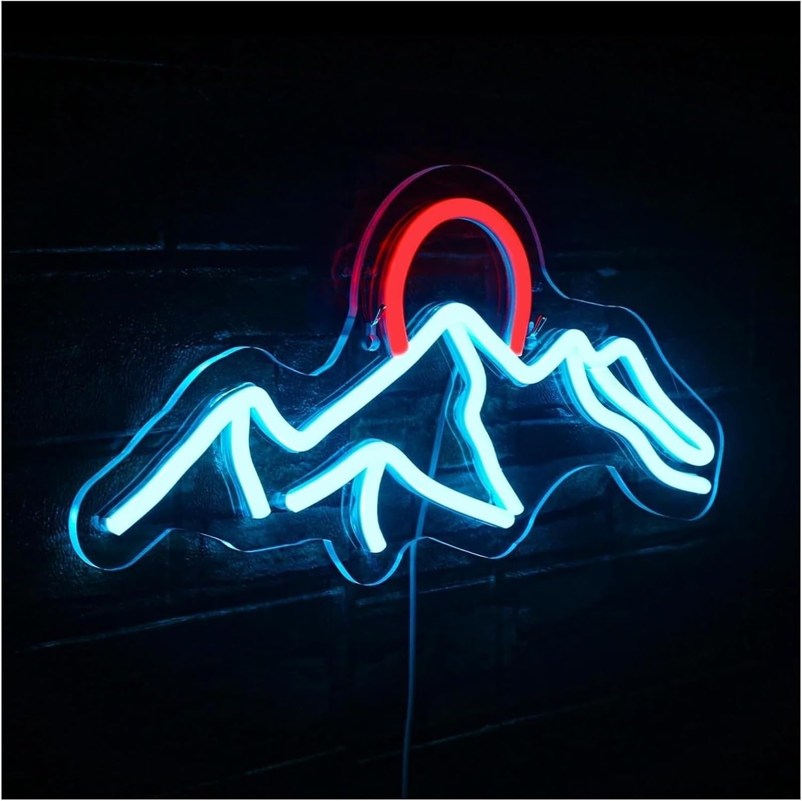 Zynther Neon lamp Neon Sign Lights for Wall Decor, Desert Sunset, Mountain
