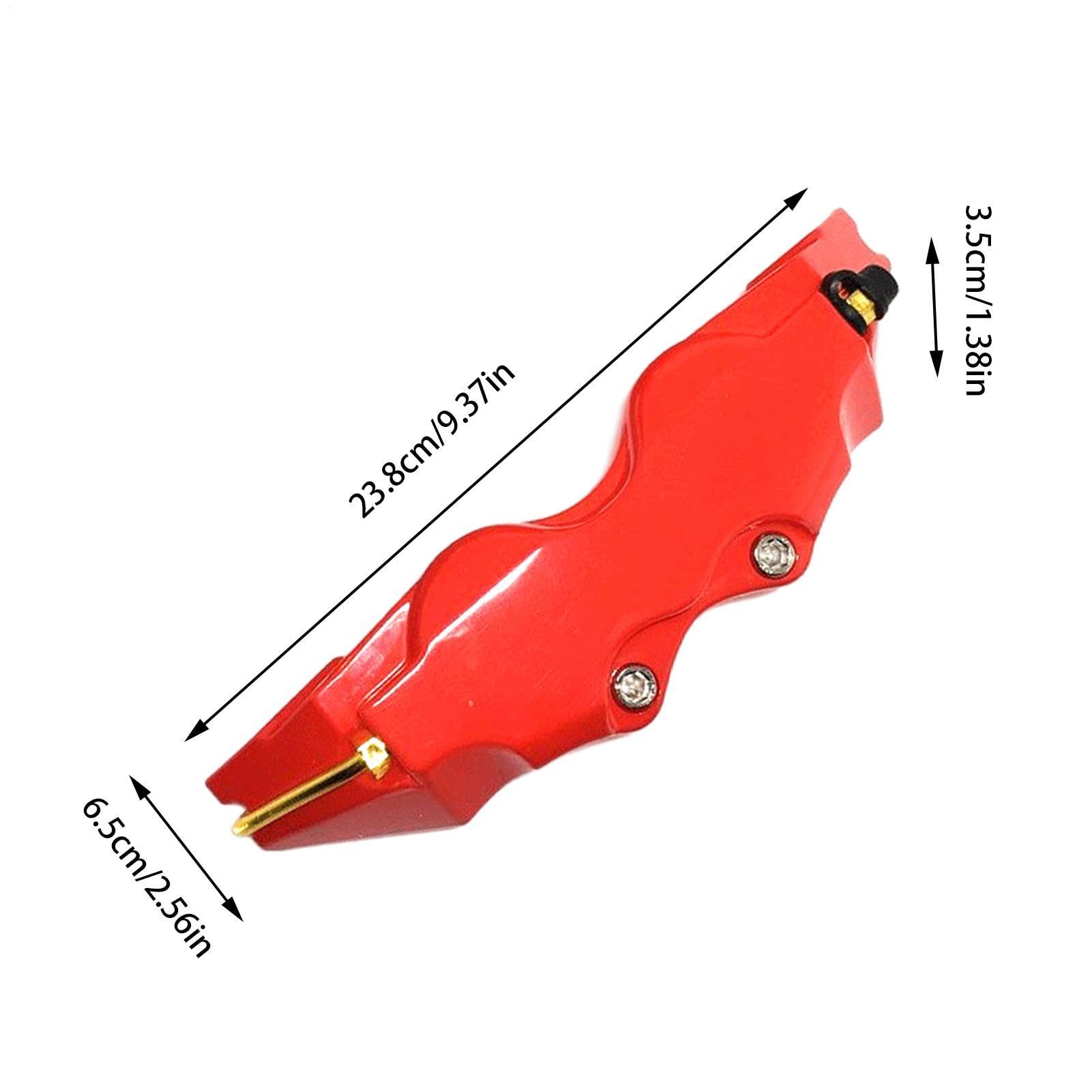 Juego de tapas de pinza,2 piezas resistentes cubre pinza cubre cubo rueda portátil - Juego de tapas decorativas para pinza de freno Cubierta protectora para pinza de freno multifuncional para coche