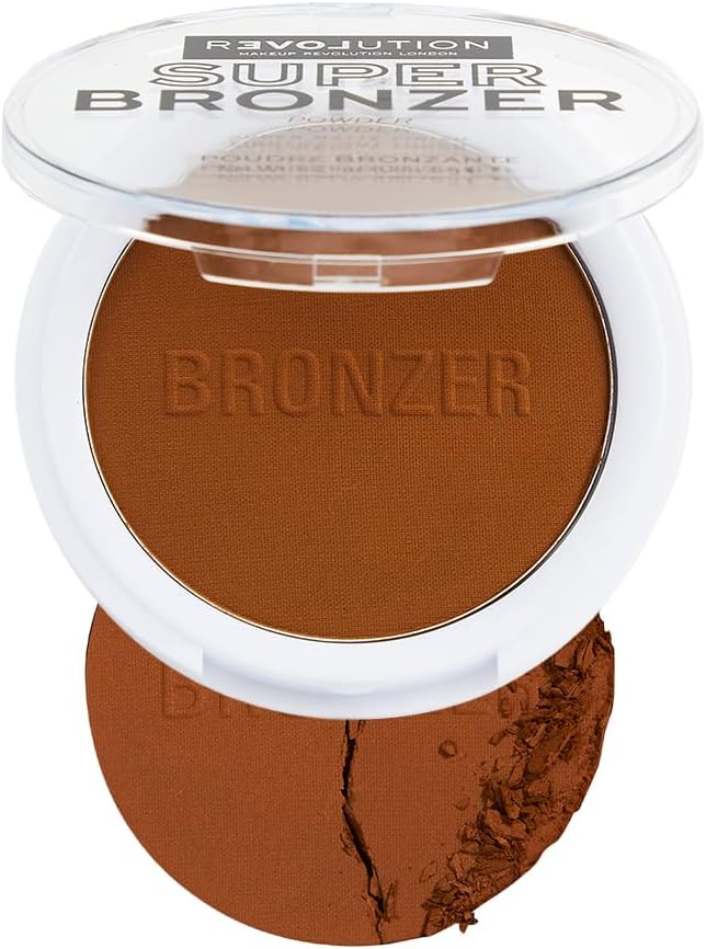 Super Bronzer, Gobi Brown – Ultra-Matte Bronzer for Face & Body, Long-Lasting, Buildable Formula
