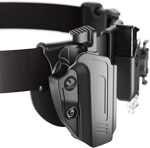 Miniatura 3 de Orpaz Funda IWI Masada de la serie C compatible con IWI Masada 0.354 in OWB Holster  Unisex  Asegurará tu pistola con un aspecto táctico