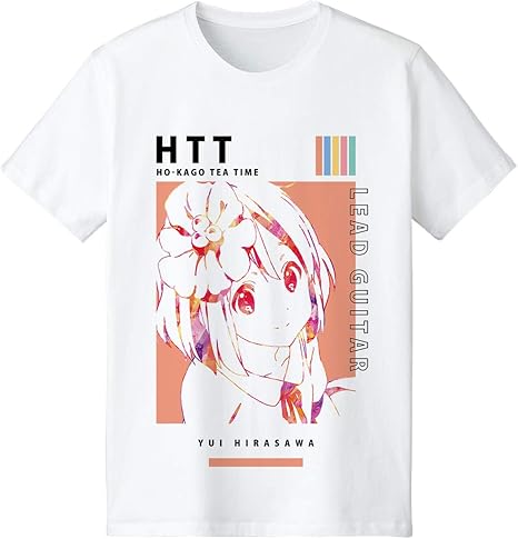 Amazon けいおん 平沢 唯 ｔシャツ Vol 2 レディース ｓサイズ アニメ 萌えグッズ 通販