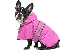 Reflective Puppy Raincoat: Keep Your Furry Friend Dry and Cozy in Any Weather