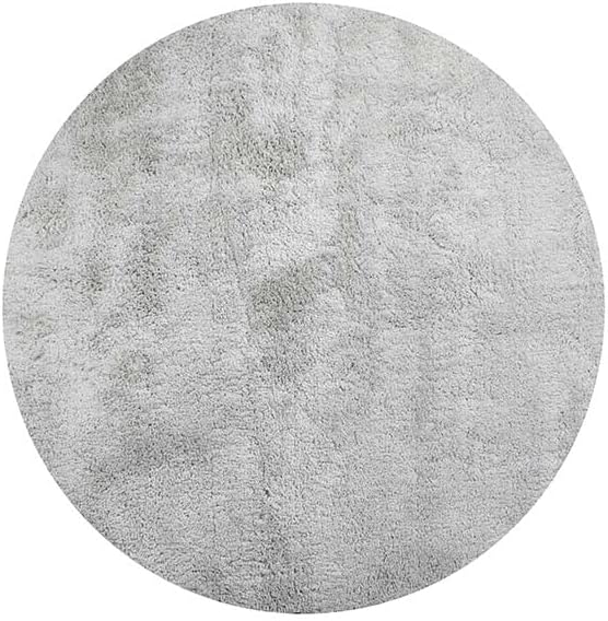 Tapete Redondo 2,00m Quarto Sala Escritório Pelo Macio Antiderrap...