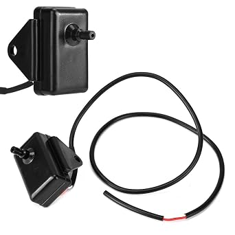 Advanced Electronic Boost Gauge Sender Unit , Vacuum Tube Made of Plastic 0 . 045 5V Pressure Sensor Black