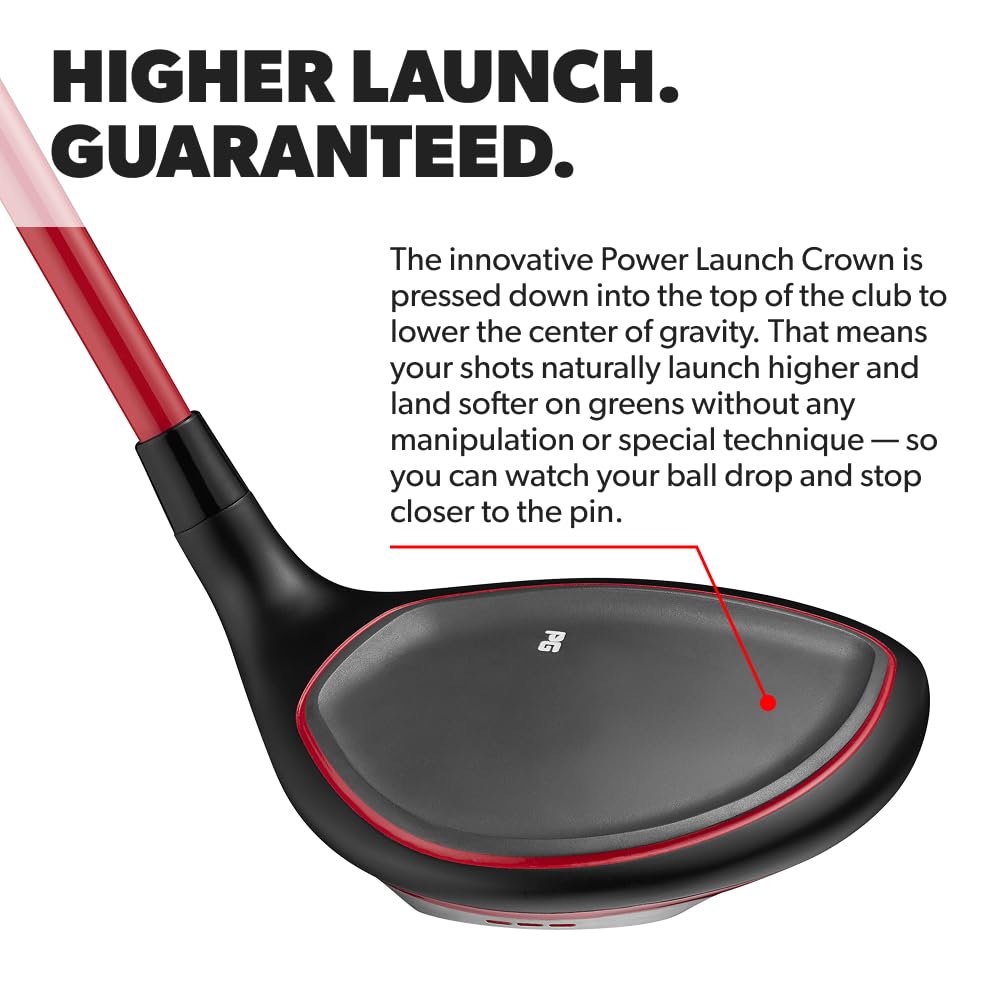 Performance Golf 357 Fairway Hybrid | Abstand eines 3-Holzes, leicht zu Schlagen wie EIN 7-Holz | Sauberer Kontakt von jeder Liege | 21-Grad-Dachboden